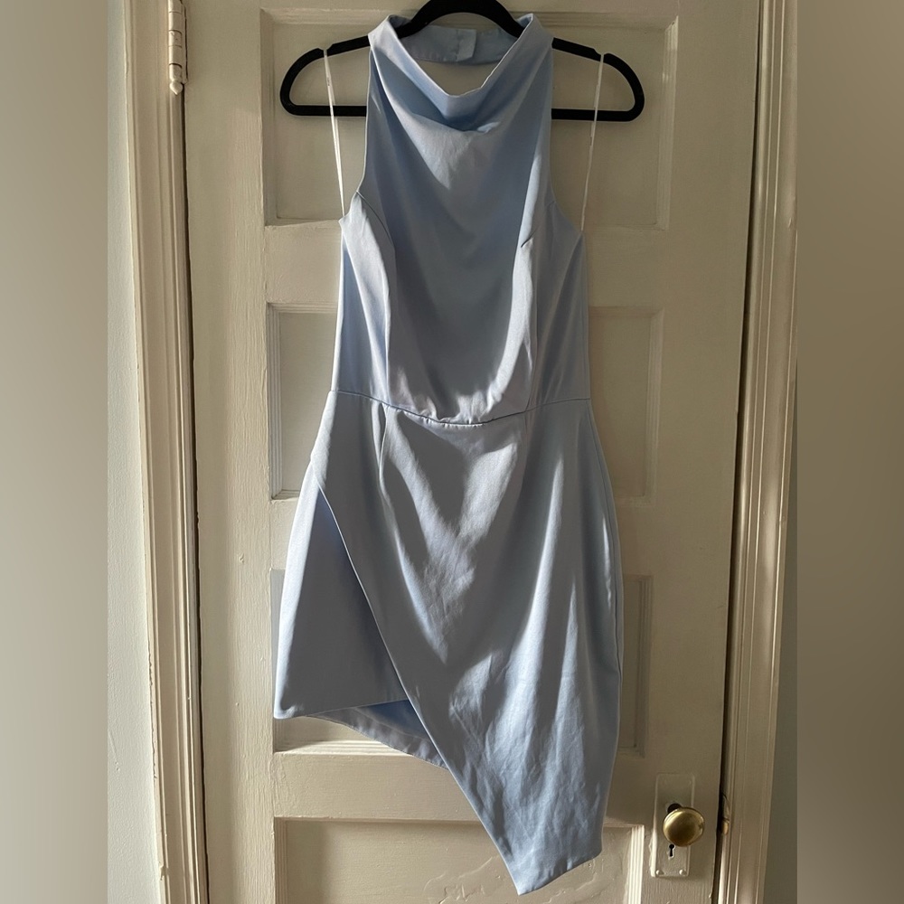 ELLIAT Camo Dress in Baby Blue